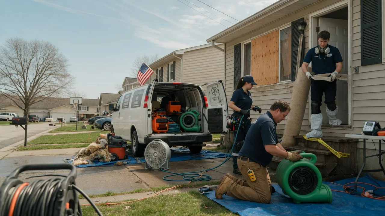 Water Damage Restoration in Odell, TX near me